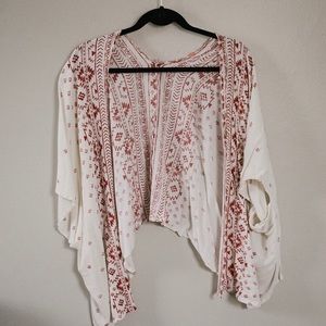 Forever 21 crop kimono